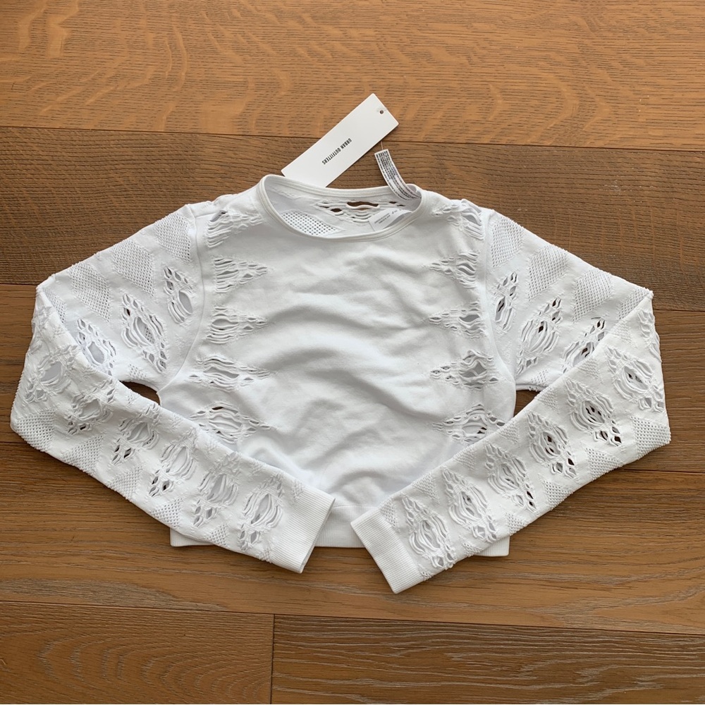 Urban Outfitters Grand Prix Seamless Cutout Top